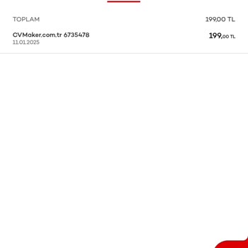 CV Maker'dan Onaysız Abonelik Ve Haksız Kesinti Şoku