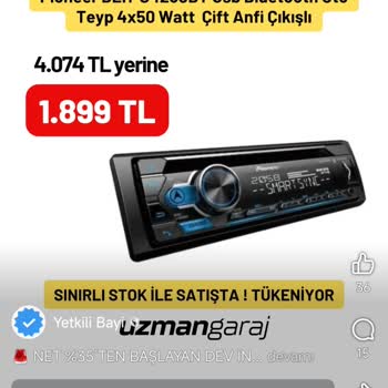 Uzmangaraj.com Ürün Aldım Telefonumu Engellediler