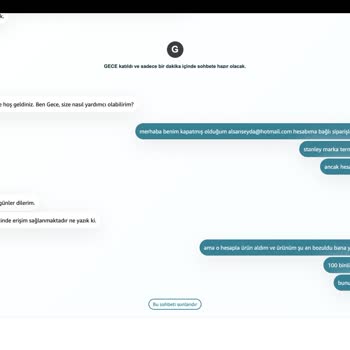 Kapatılan Hesapta Kaybolan Fatura Bilgileri