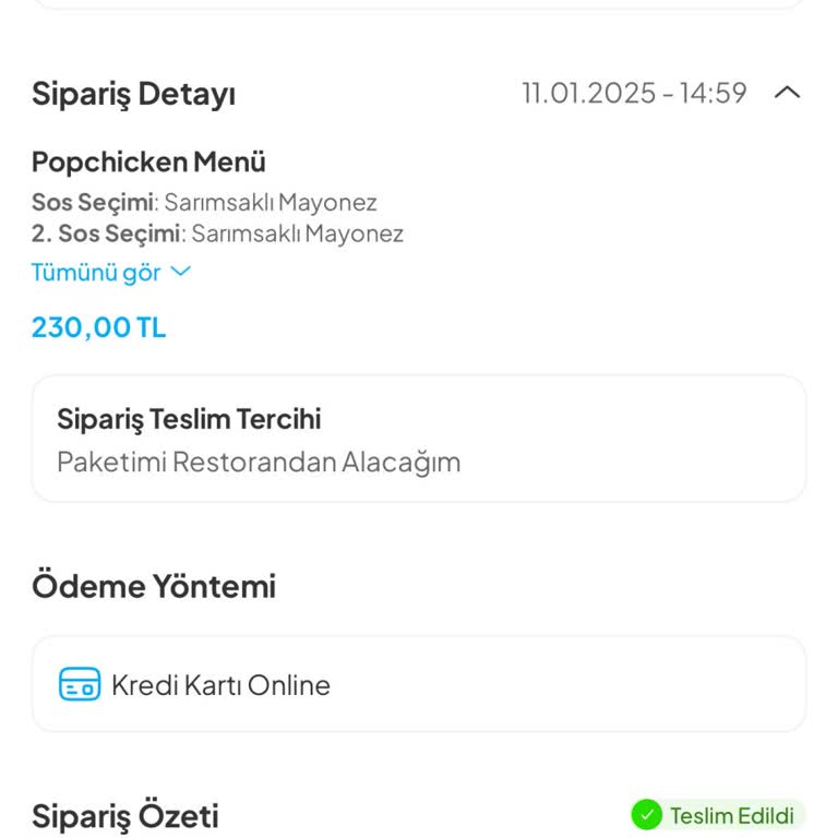 Sipariş İptali Ve İletişim Sorunları