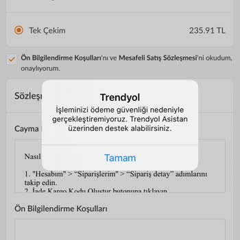 Hesabım Açıklama Yapılmadan Kapatıldı