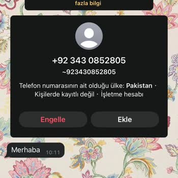 Bilinmeyen Numaralardan Gelen Mesajlar Ve Gizlilik İhlali Endişesi