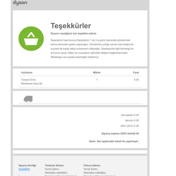 Dyson Süpürge Başlık Arızası Ve Uzun Bekleyiş