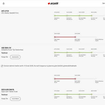 Arçelik'ten Satın Aldığım Ürünler Teslim Edilmedi, Param İade Edilmedi