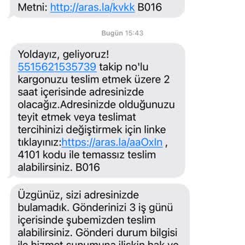Evdeyken Teslim Edilemeyen Kargo Sorunu