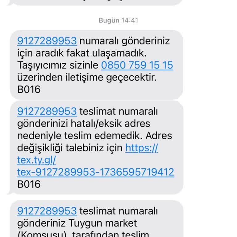 Kargo Teslimatında Yaşanan Sorunlar