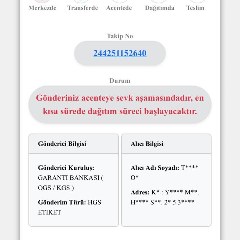 Kargonet'in Yetersiz Hizmeti Ve Adres Sorunu