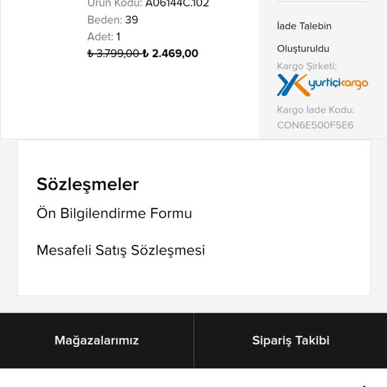 İade Sürecinde Yaşanan Gecikme Ve İletişim Eksikliği