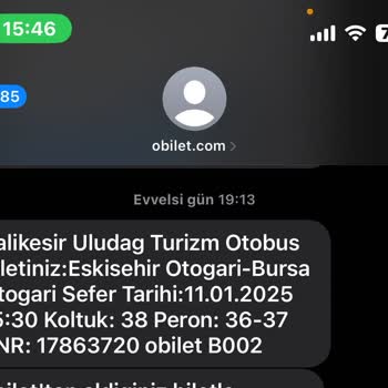 Uludağ Turizm Bilet Değişiminde Yaşanan Mağduriyet