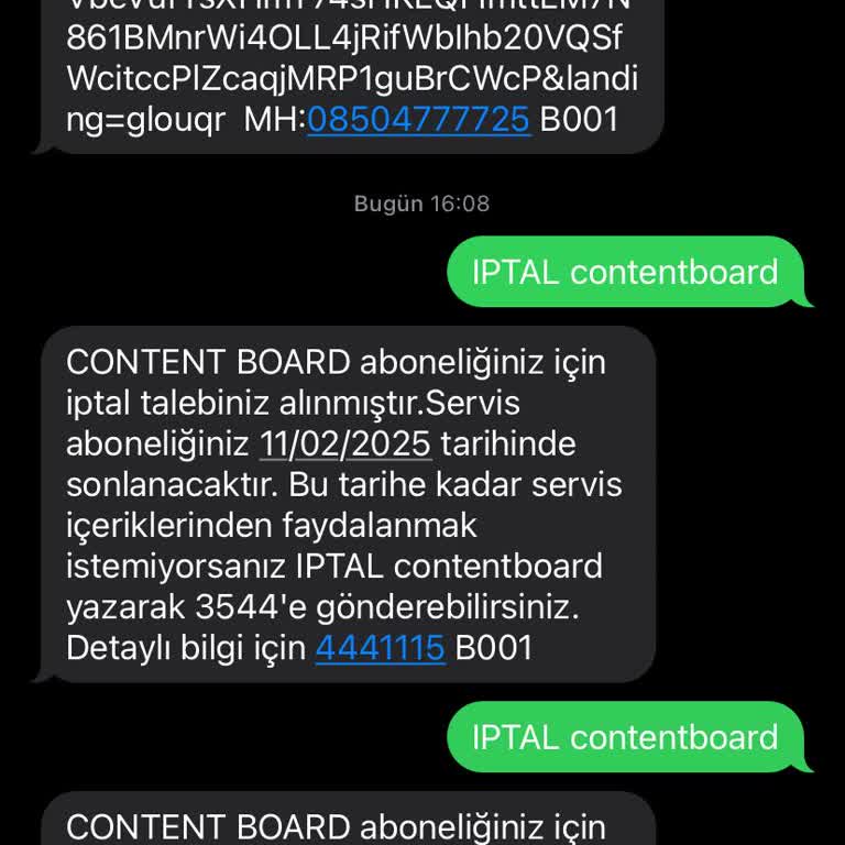 Content Board İzinsiz Abonelik Ve Haksız Ücretlendirme