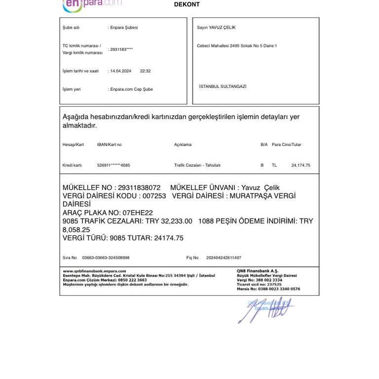 Martı Tag Cezası Ödenmedi