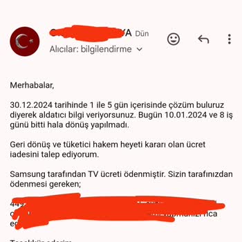 Tüketici Hakem Heyeti Kararına Uymayan Teknosa Ve İletişim Sorunları