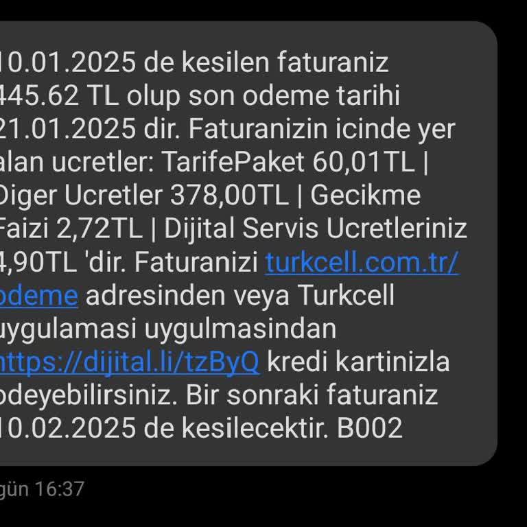 Numara Taşıma Sonrası Yüksek Fatura Şoku