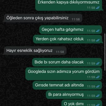Rezervasyon Sonrası Ulaşılamayan Instagram Sayfası