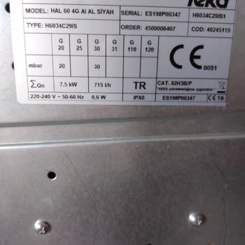 Teka Marka Ocak İçin Fahiş Yedek Parça Ücreti