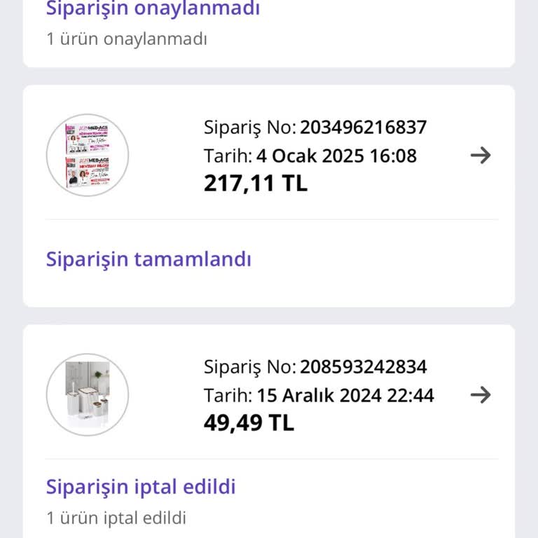 Sürekli İptal Edilen Siparişler Ve Yanıltıcı Fiyatlandırma