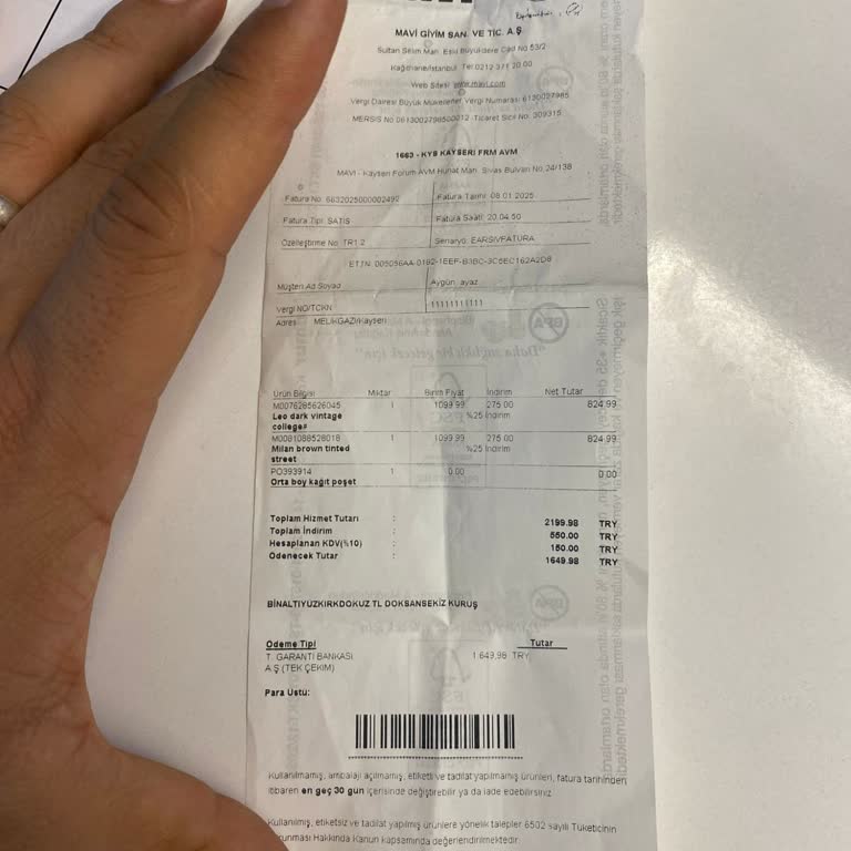 Mavi Mağazasında Değişim Sorunu Ve Müşteri Hizmetleri İlgisizliği