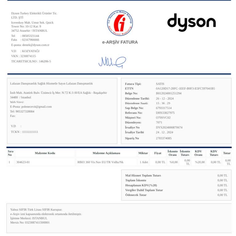 Dyson 360 Vis Nav: Haritalama Sorunları Ve Para İadesi Talebi