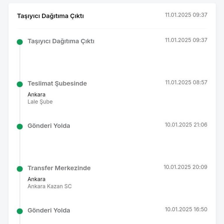 Teslimat Gecikmesi Ve Yanıltıcı Bilgilendirme