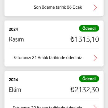 Vodafone'un Sınırsız Paketinde Aşım Sorunu Ve Yüksek Fatura Şikayeti