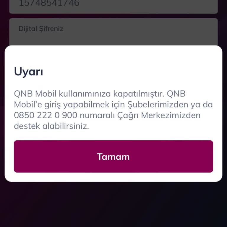 QNB Finansbank Hesap Kapatma Sorunu