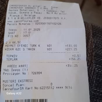 Carrefour'da Raf Ve Kasa Fiyat Farkı Mağduriyeti