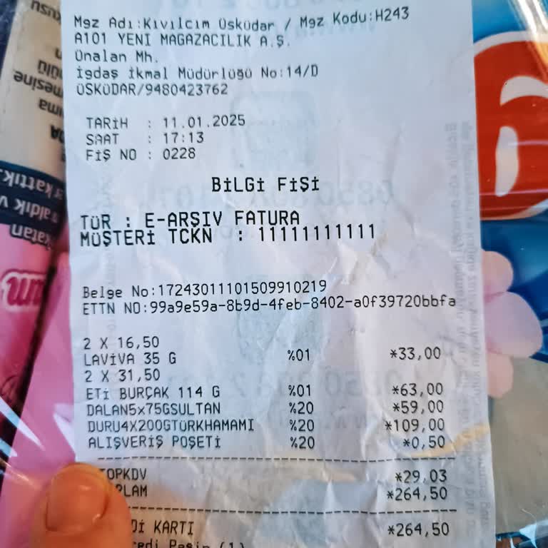 A101 Marketinde Saygısız Davranış Ve Tehdit