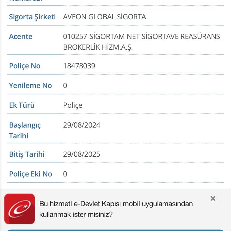 Sigorta İptalinde Destek Eksikliği