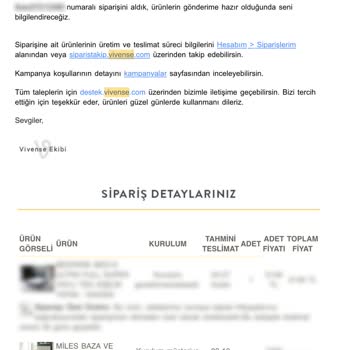 Teslimat Tarihi Belirsizliği Ve İletişim Eksikliği
