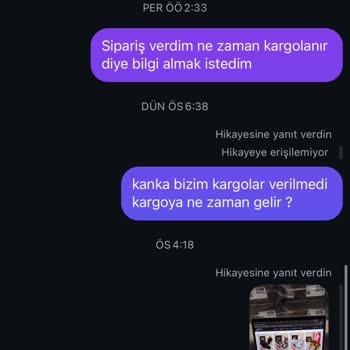 Bygwears Kargo Ve İletişim Sorunları
