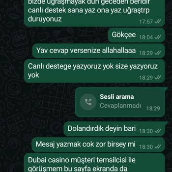 Yanıltıcı Hizmet Ve Bloke Edilen Üyelik