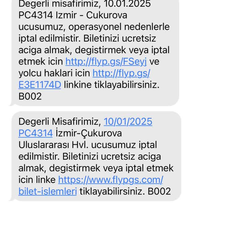 Uçuş İptali Nedeniyle Mağduriyet Yaşadım