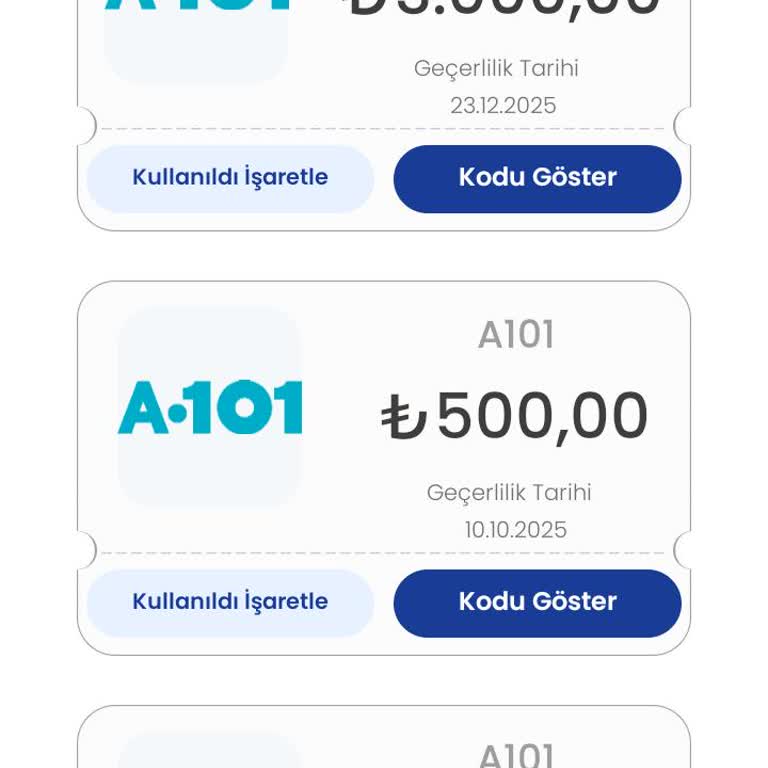 A101 Kuponu Geçersiz Çıktı: Acil Çözüm Bekliyorum