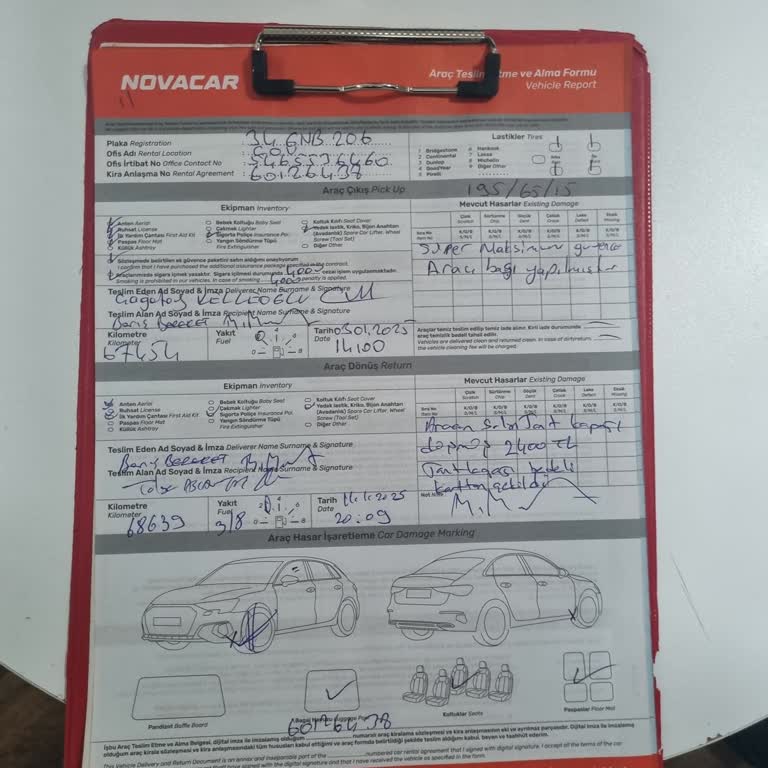 Araç Kiralama Şirketinin Haksız Ücret Talebi