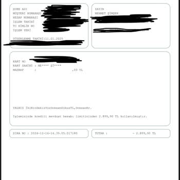 Sipariş Teslim Edilmedi Ve İade Sorunu