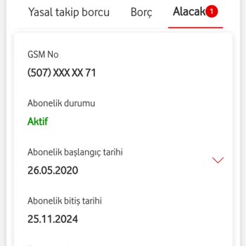 Vodafone'dan Taşındım, Faturamı İade Alamıyorum!