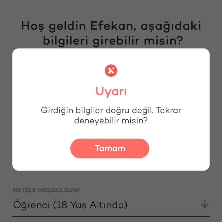 Tosla Hesabı Oluşturma Sorunu Ve Destek Talebi