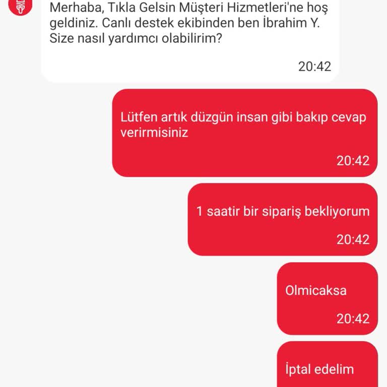 Sipariş Gecikmesi Ve Eksik Ürün Sorunu