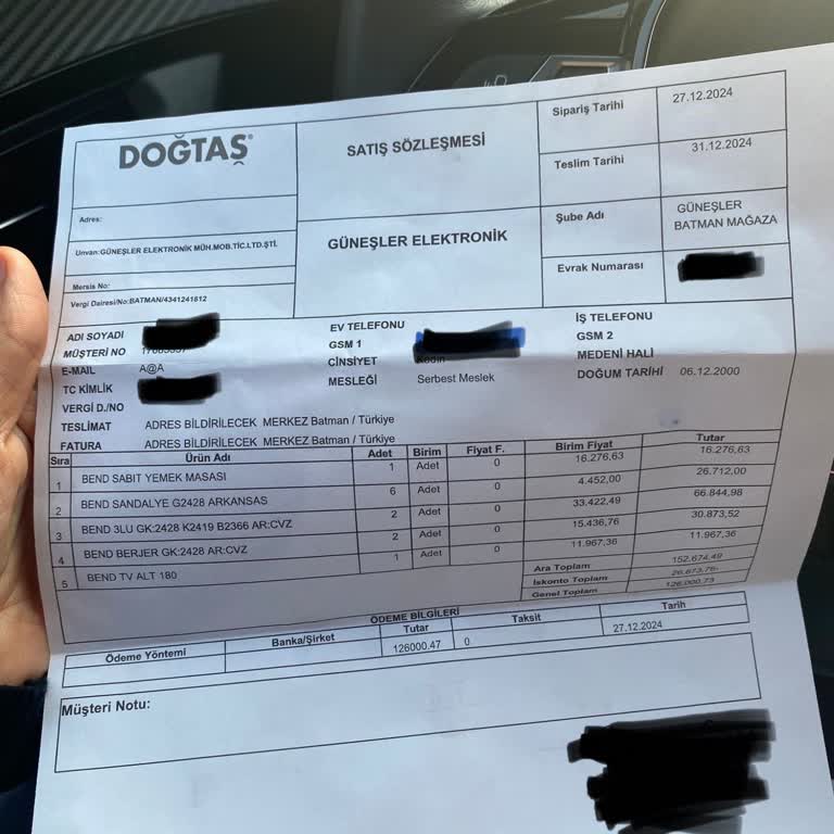 Doğtaş Mobilya Kampanya Sözü Yerine Getirilmedi