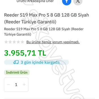 Sepete Eklenen Ürün Satın Alınamıyor