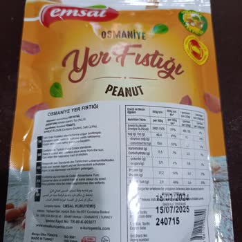 Osmaniye Fıstığının Bayatlığı Ve Sağlık Tehdidi