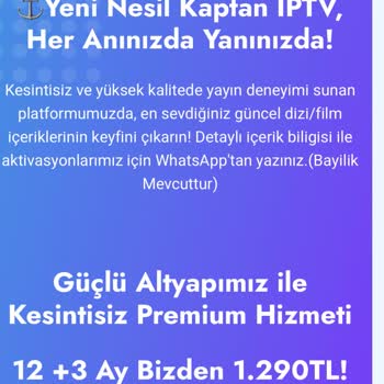 Kaptan Server Üzerinden Alınan IP TV Donma Sorunu!