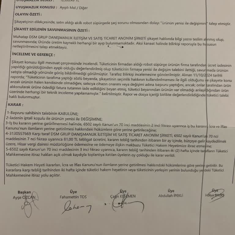 Garanti Sürecinde İletişim Ve Çözüm Eksikliği