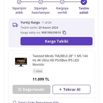 Monitör Arızası Ve Yetersiz Teknik Destek