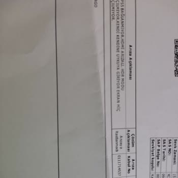 Monitör Arızası Ve Yetersiz Teknik Destek