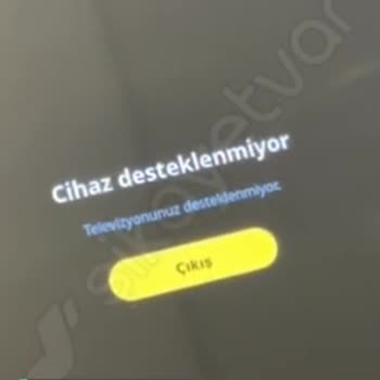Exxen TV Desteklemiyor Sorunu