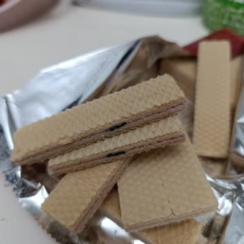 Gofretten Çıkan Şaşırtıcı Madde