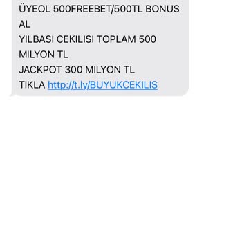 Sahte Bahis Mesajlarıyla Başım Dertte!