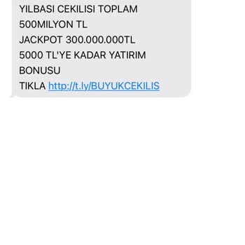 Sahte Bahis Mesajlarıyla Başım Dertte!