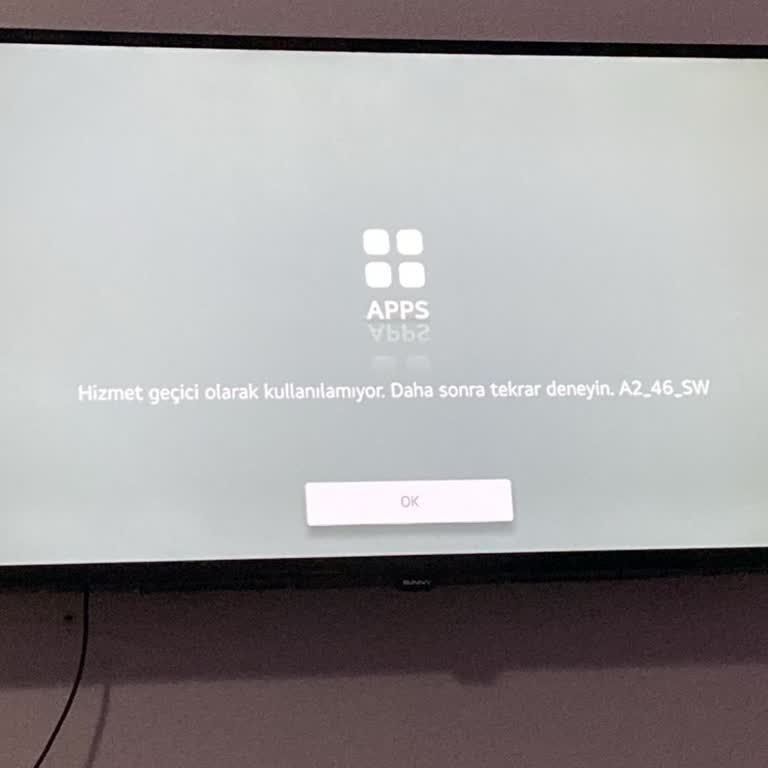 Sunny TV Uygulama Sorunu